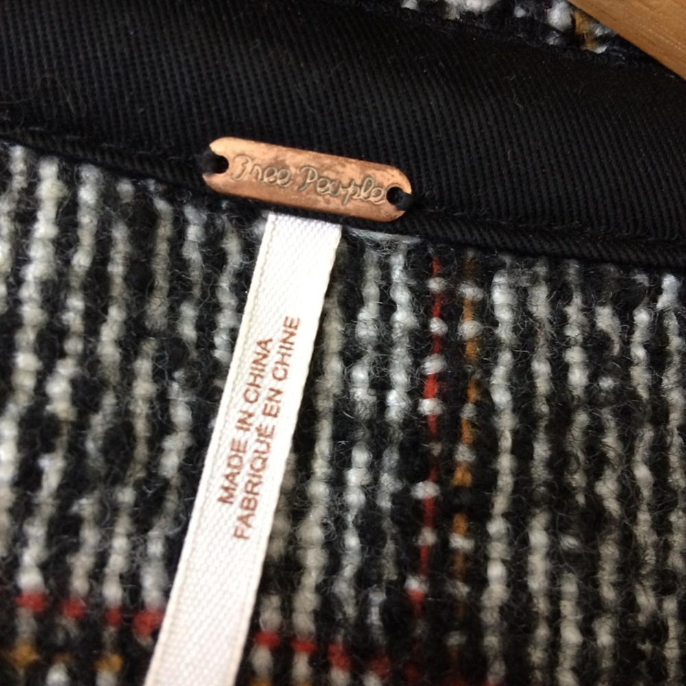 Eisenhower plaid tweed cropped fit jacket - Picture 6 of 8